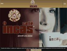 Tablet Screenshot of incascaffe.it